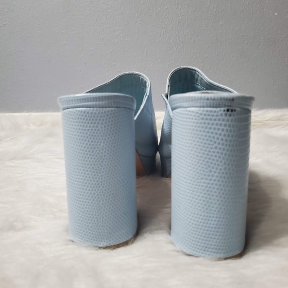 Baby Blue Platform Chunky Heeled Sandals from She In, 11 - Picture 5 of 8